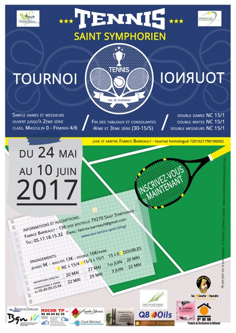AFFICHE TENNIS